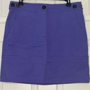 NWT Wildfang Purple Essential Work Skirt Size Medium
